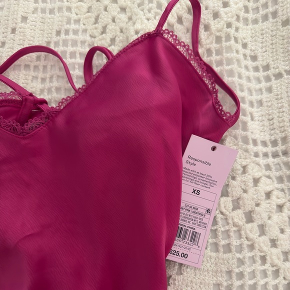 Wild Fable Pink Satin Dress - Picture 4 of 5